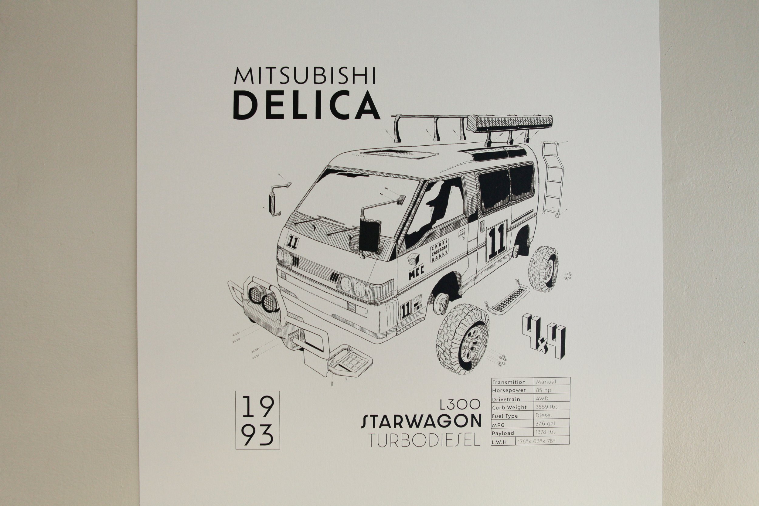 Delica- Poster