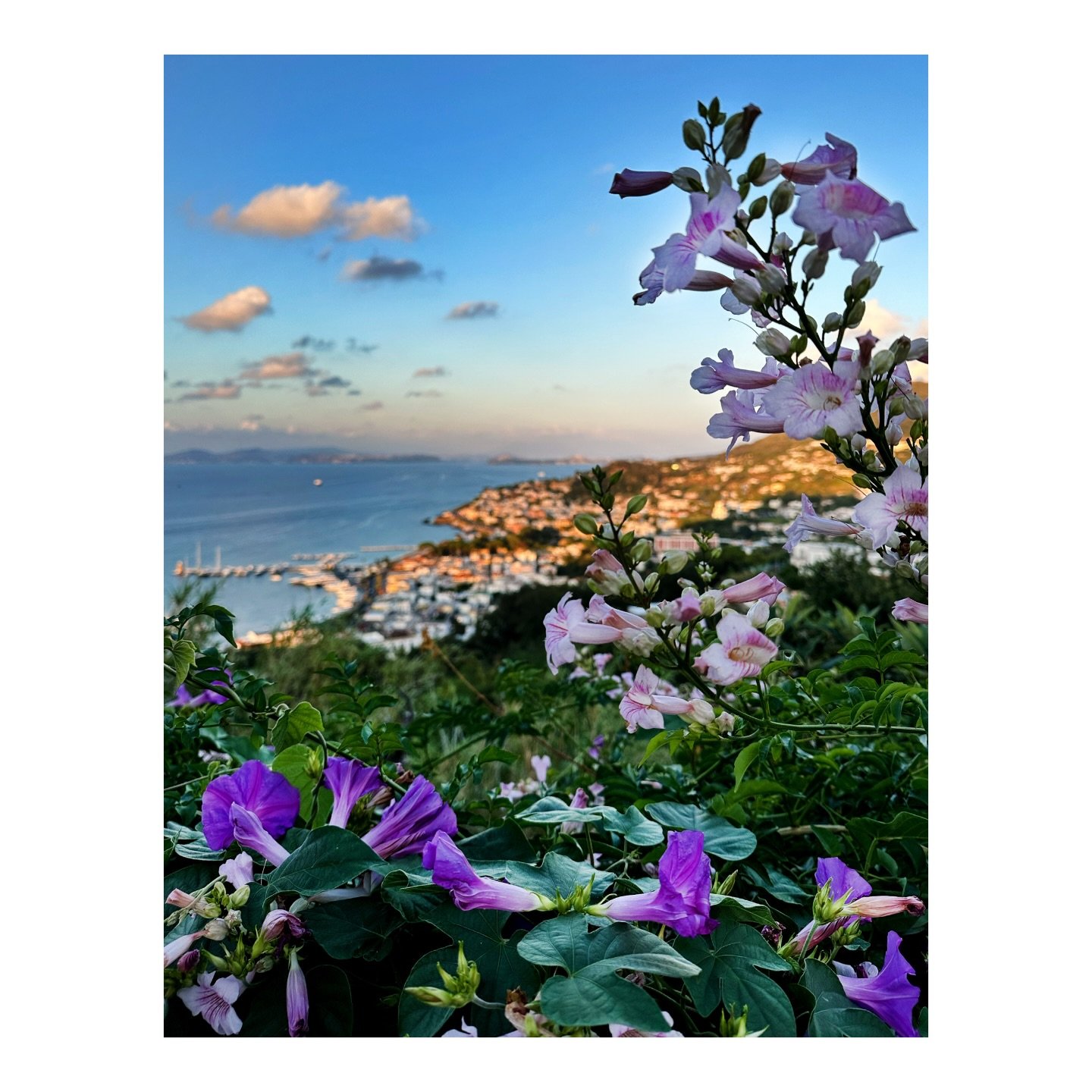 from the side of the volcano