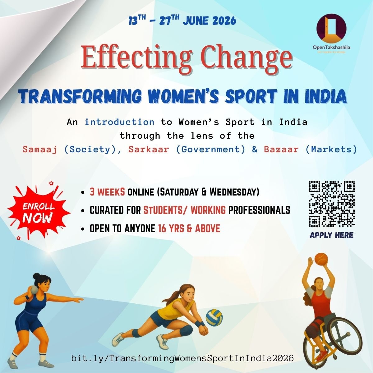 Transforming Women's Sport in India 2026 - OpenTakshashila