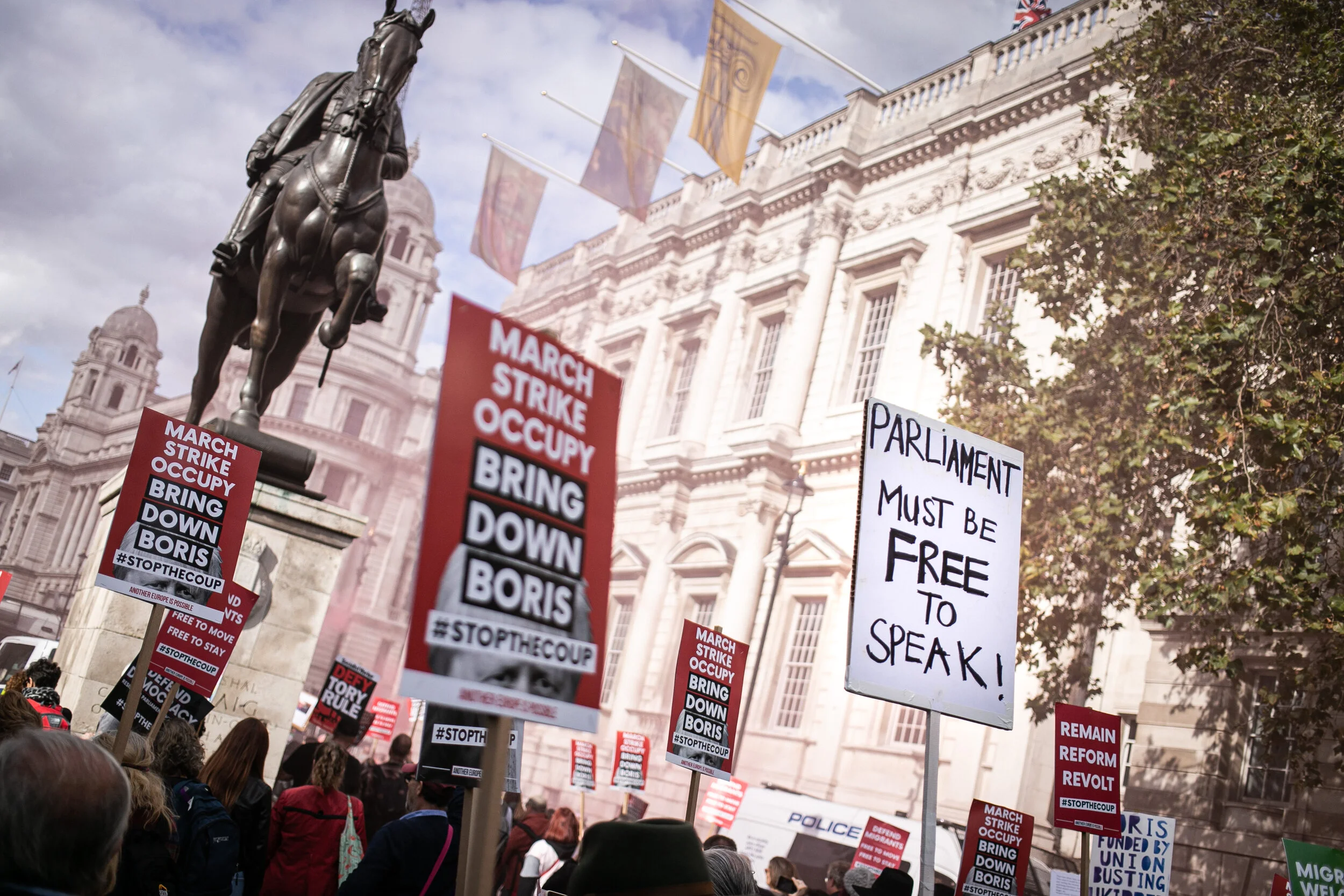 Protest in London, 2019
