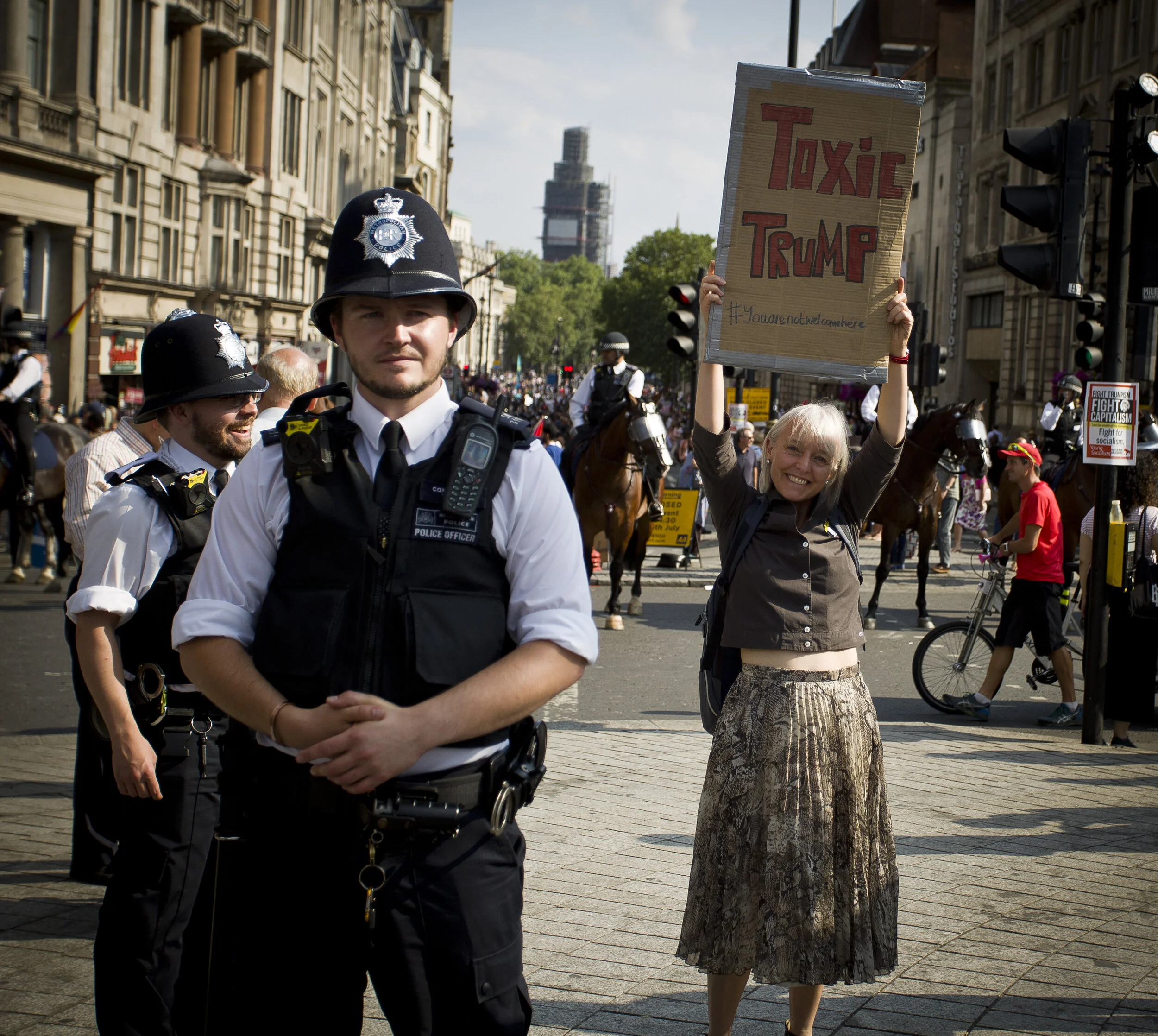 Protest in London, 2019