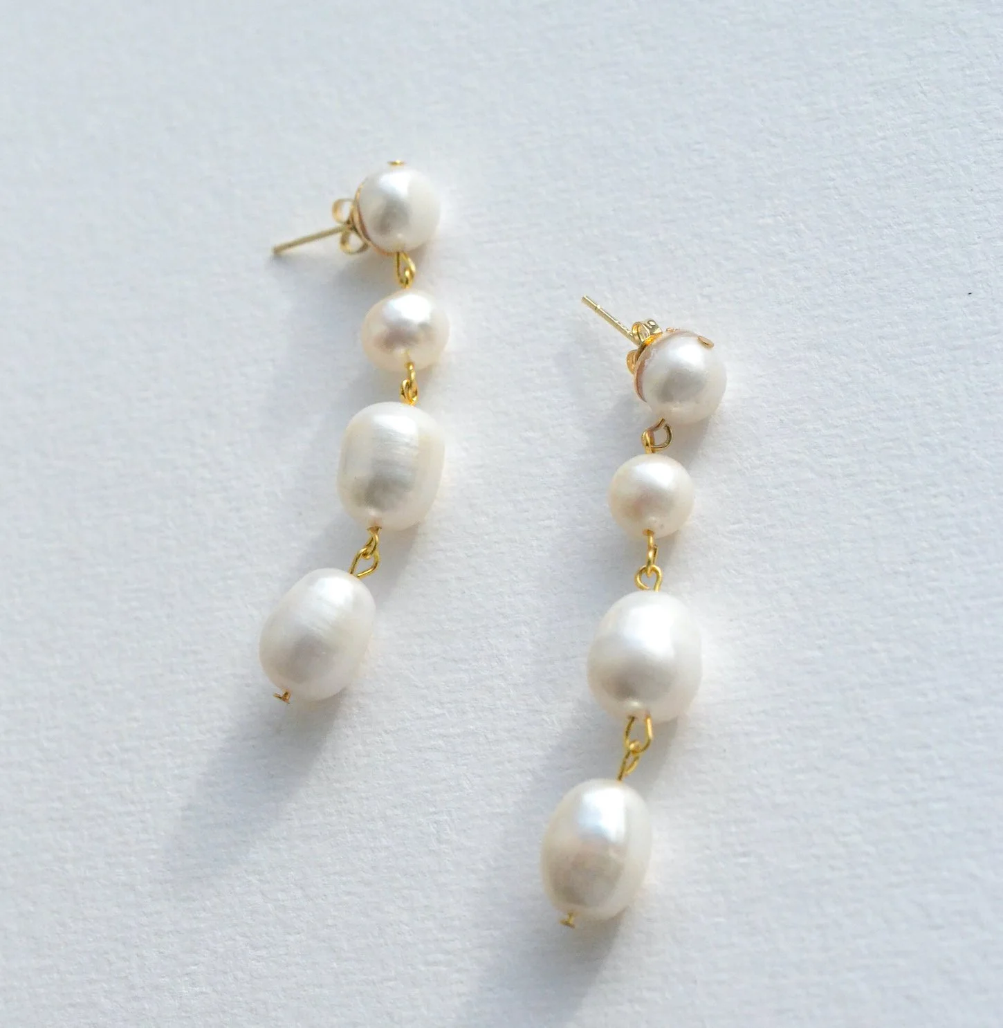 Lauren Pearl Drop Earrings