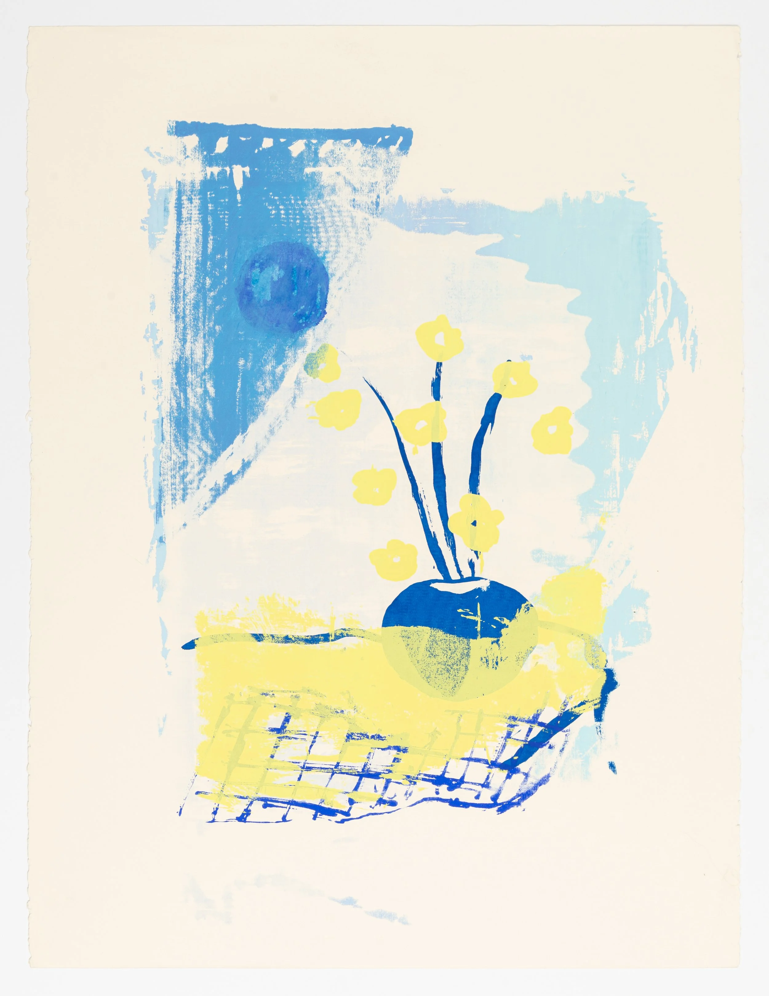 Screen print on paper, size: 23in x 30in