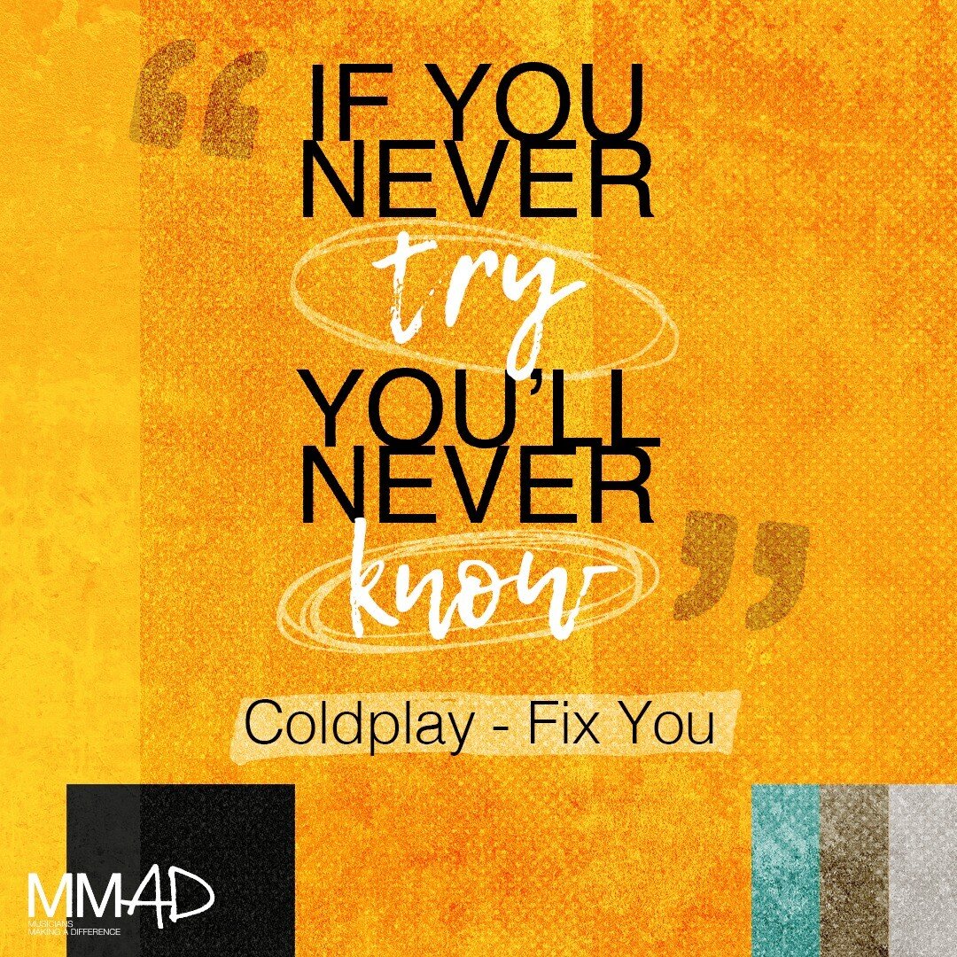 💛🎵 Coldplay
.
.
.
#MusicChangesLives #Inspiration #FixYou #Coldplay #MMADAustralia