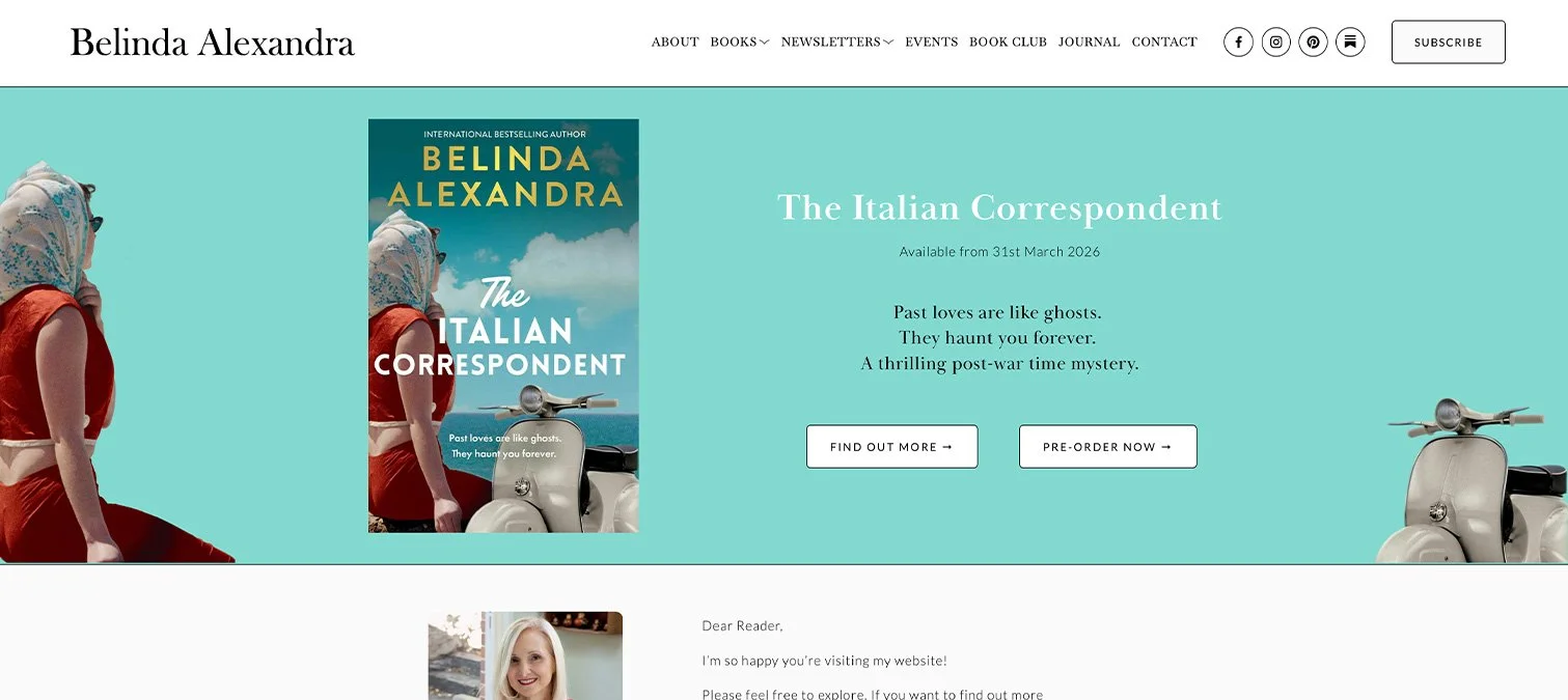 Belinda Alexandra | Author Website