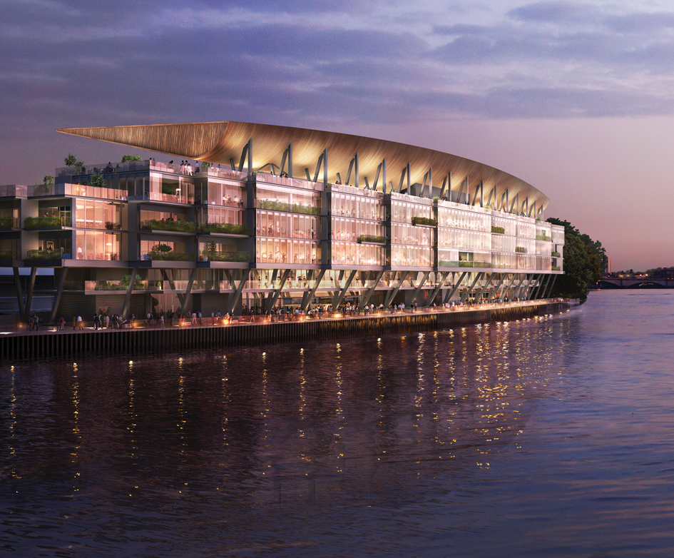 Fulham Football Stadium Riverside Stand