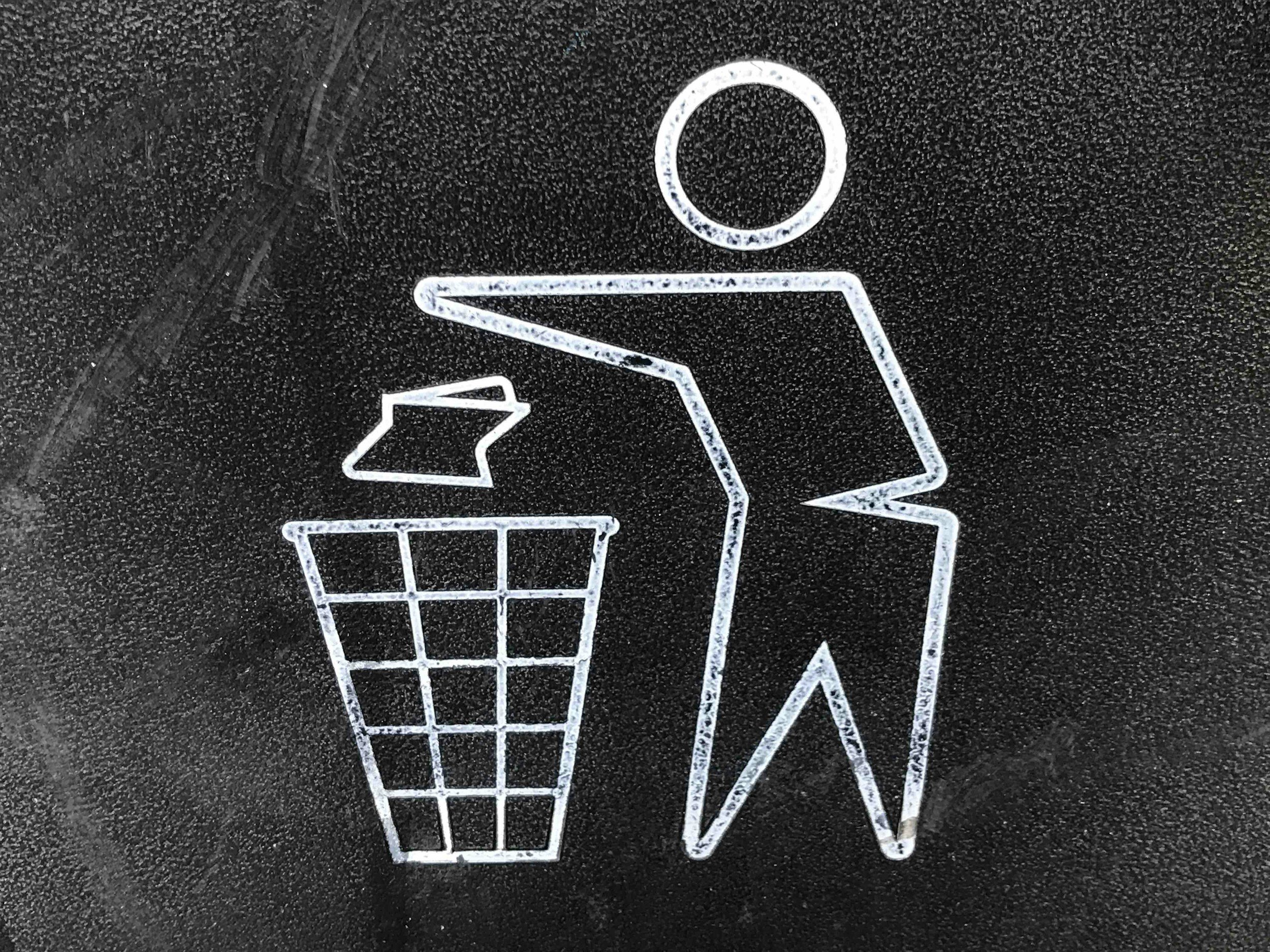How to exit the building and where to put your rubbish
