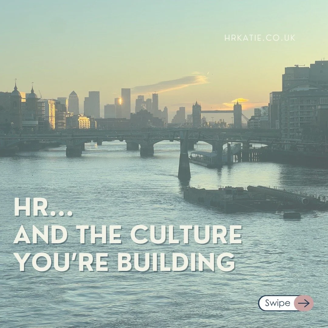 🏗️ HR, and the culture you're building 🏗️

Ever noticed how culture is something everyone talks about, but very few people explain in real terms? Especially when you&rsquo;re running a small business and juggling a hundred other things. 💭

For me,