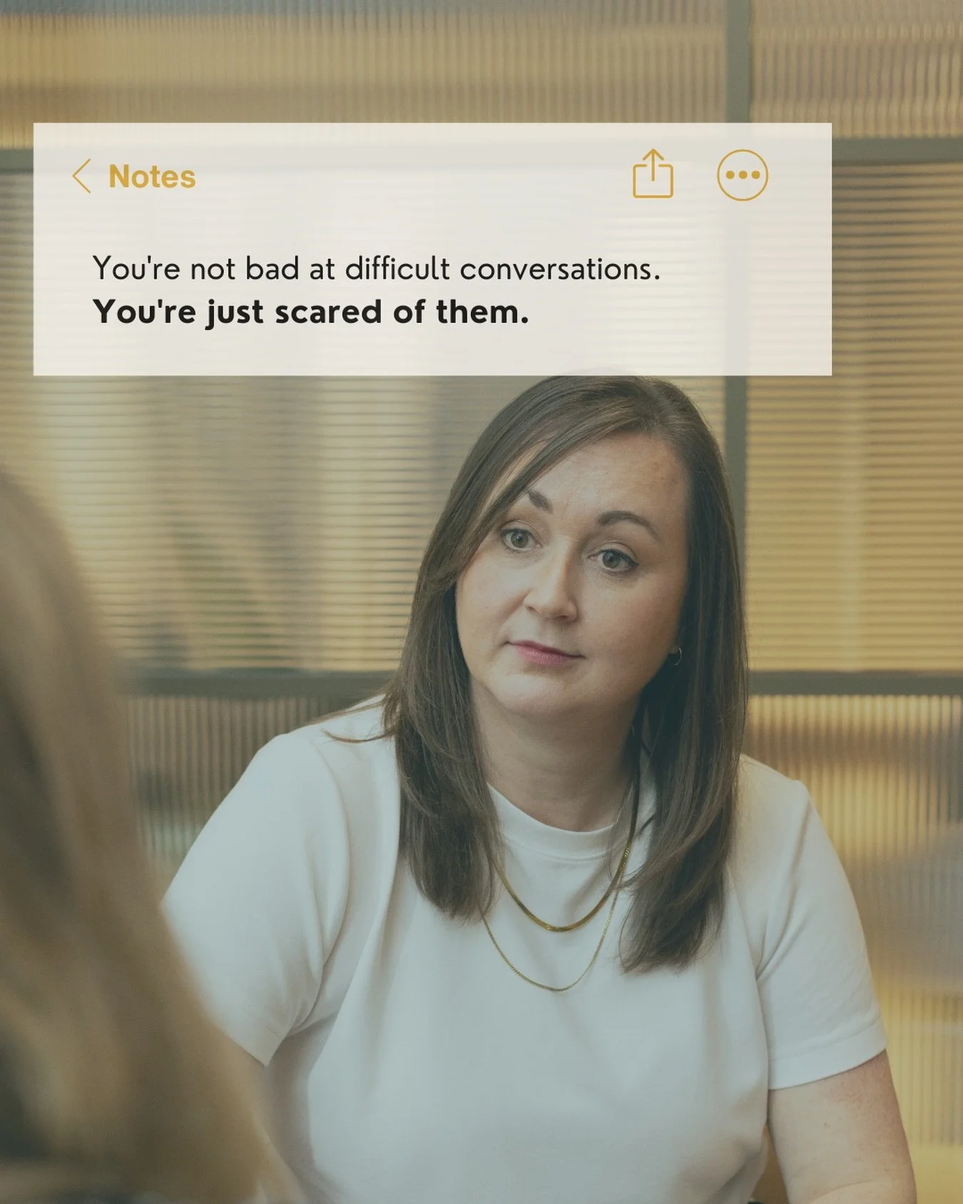 I don&rsquo;t think most managers are bad at difficult conversations.

I think they put them off for as long as possible.

Because if I am honest, these are the thoughts I hear all the time:
&ldquo;What if I say it wrong?&rdquo; &ldquo;What if it mak