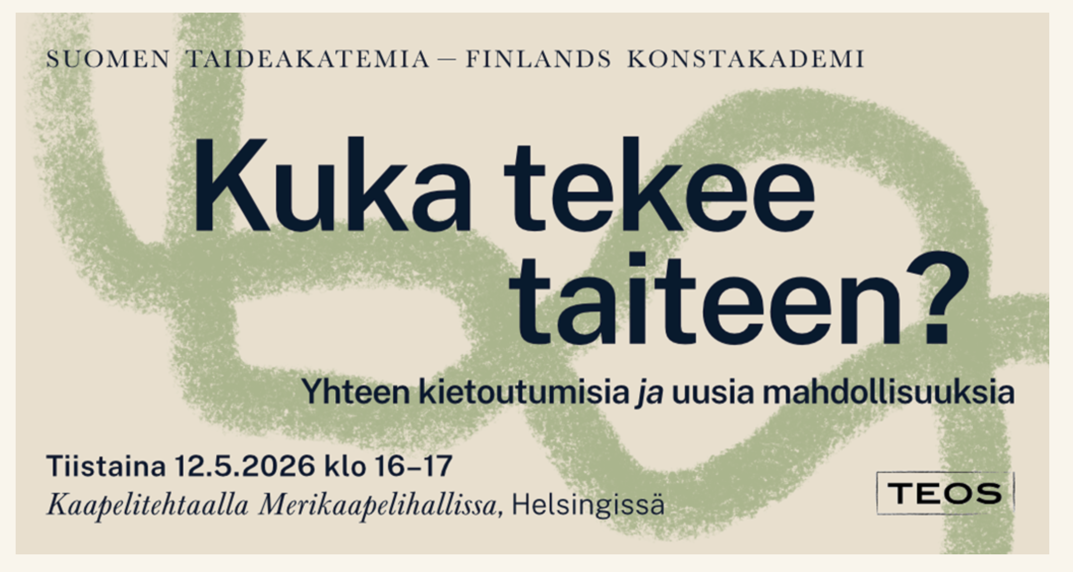 Kuka tekee taiteen? -seminar