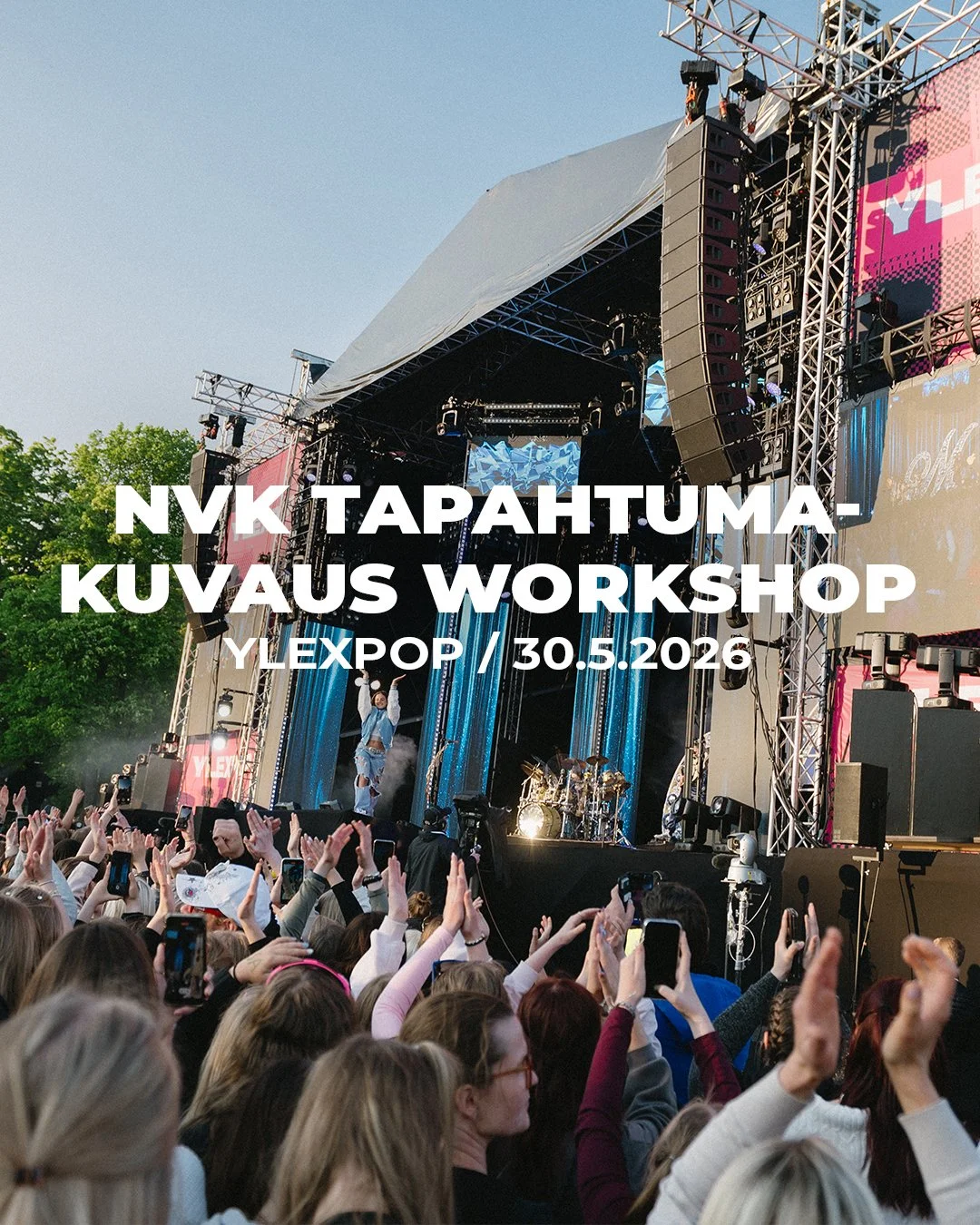 Tapahtumakuvaus-workshop / YleXPop – Tikkurila