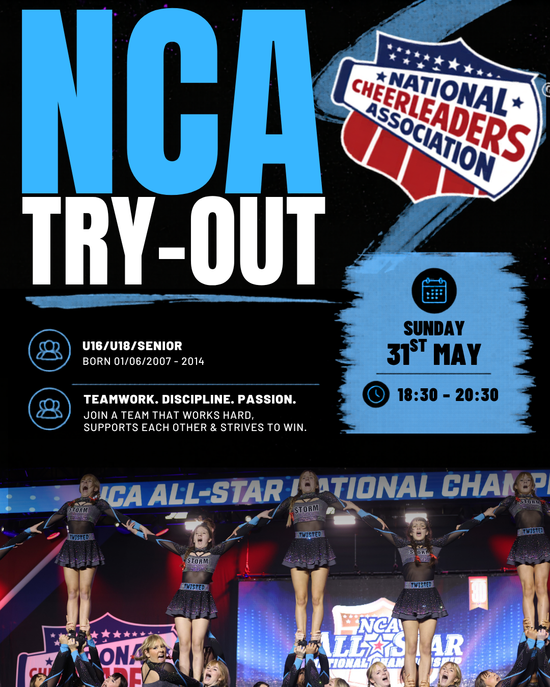 Season 12 NCA Try-outs