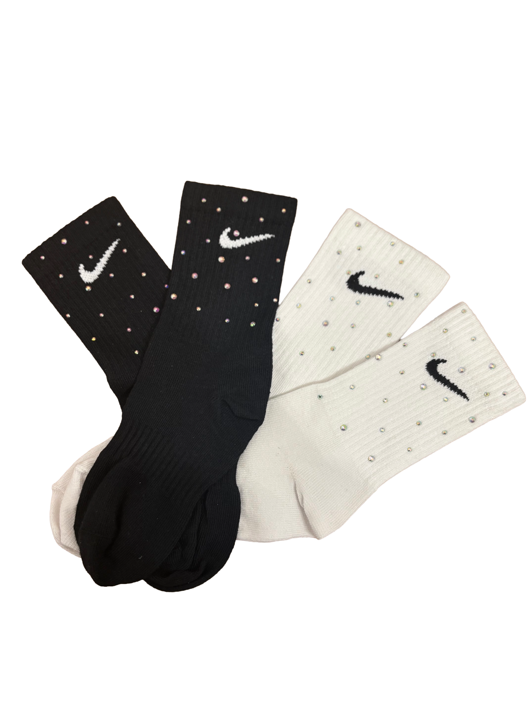 Nike Rhinestone Socks