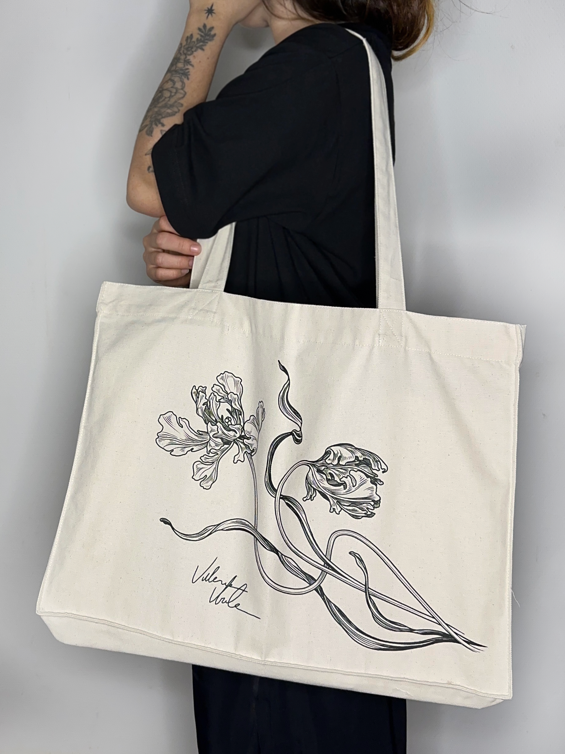 Tulips Shopping Bag