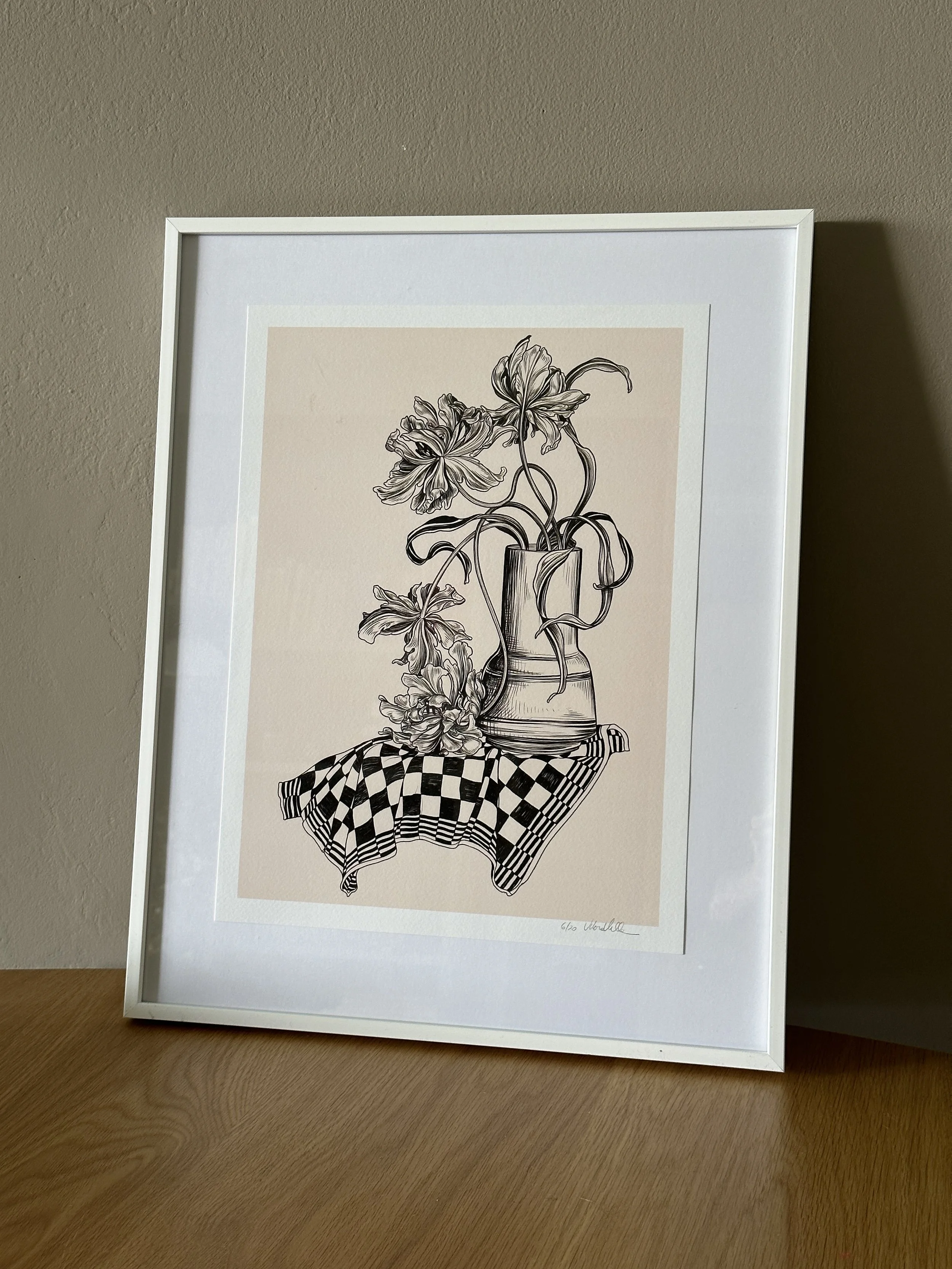 Print Kitchen Vase - 30x40cm