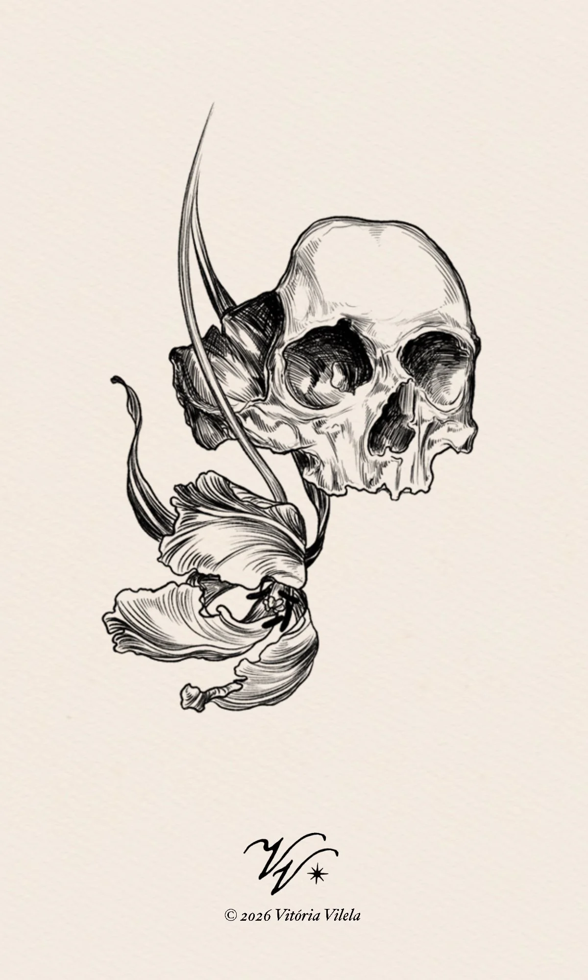 Skull N.9 - Min 14cm