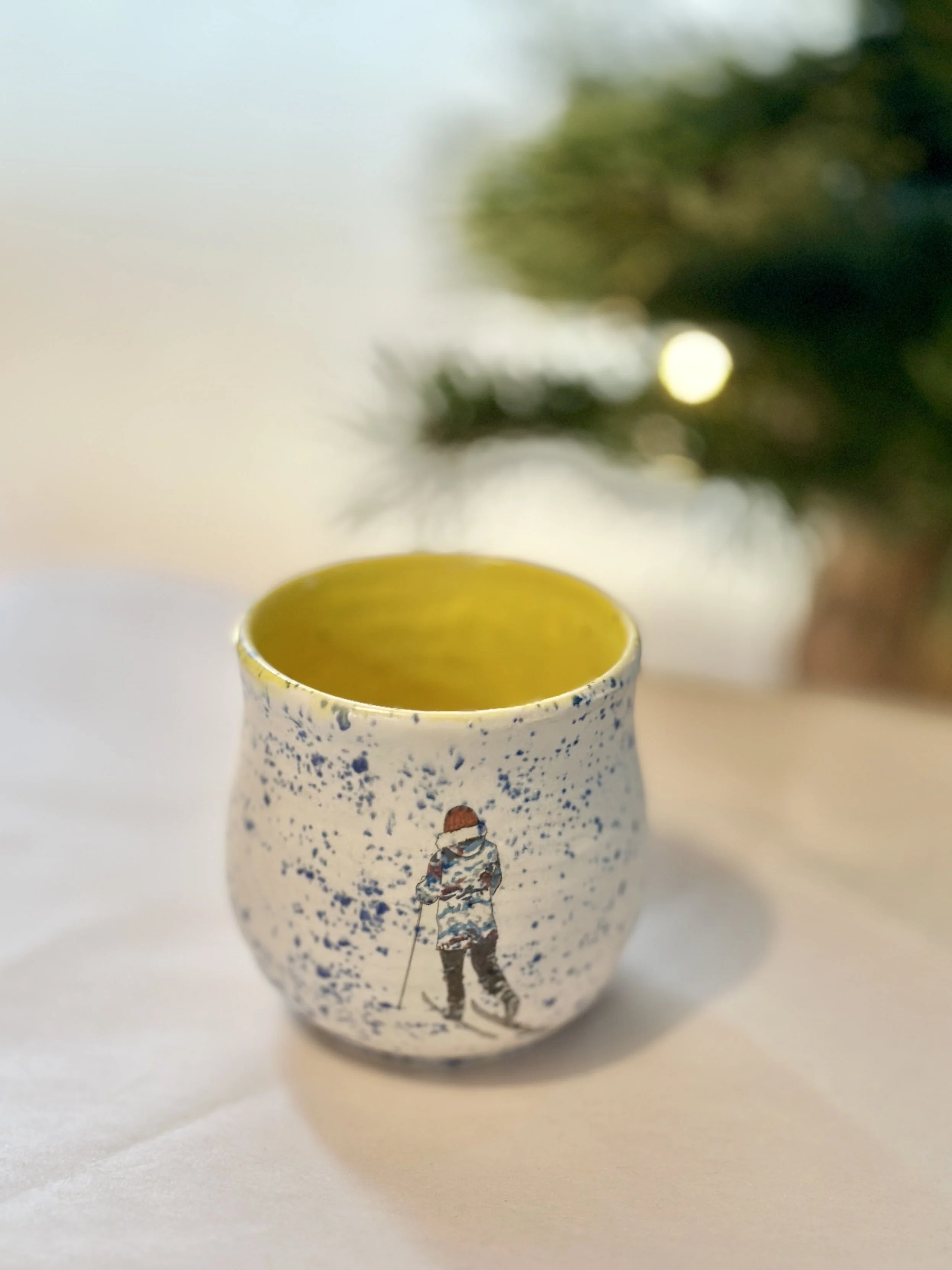 The Cross-Country Cruiser Small Handheld Mug