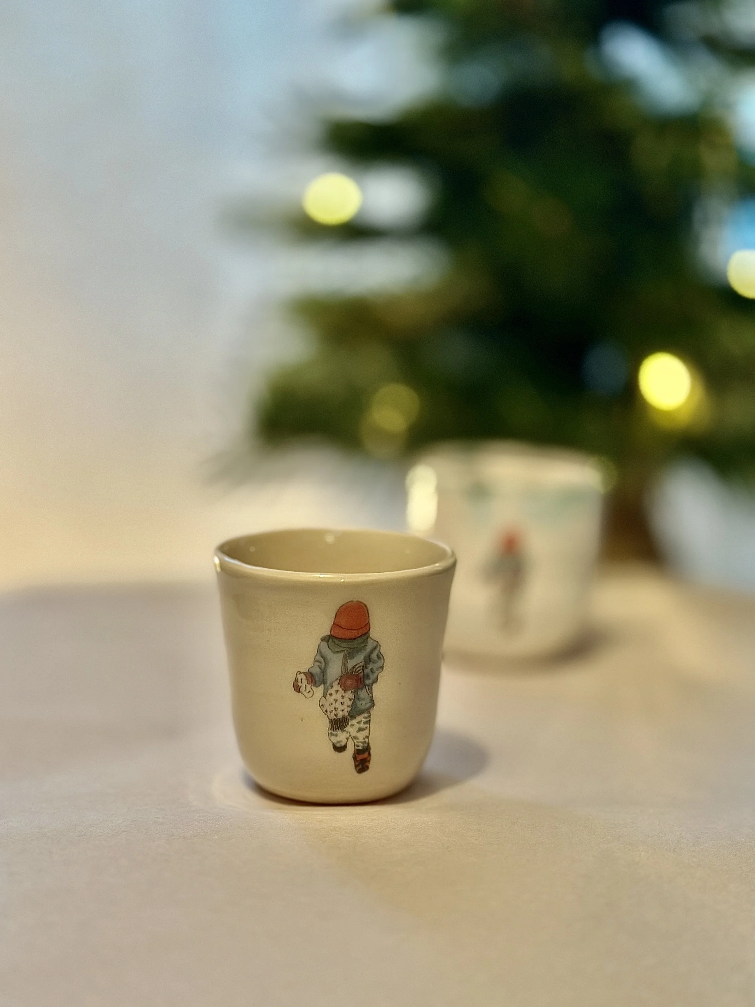 Little Winter Wanderer Espresso Cup/Shot Glass