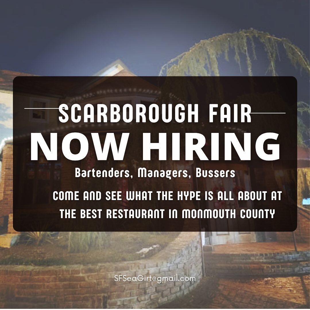 We are looking to add some incredible people to our amazing team here at The Fair! We are looking for bartenders, FOH managers, and Bussers. Please stop by to fill out an application and/or drop off a resume. We look forward to seeing you! 

#nowhiri