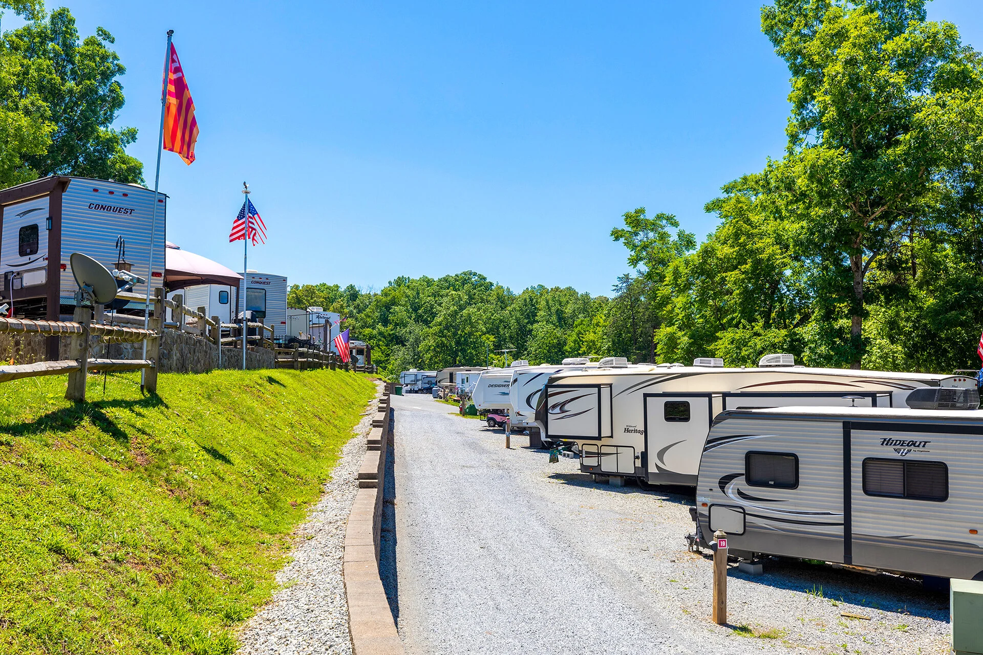 RV Park — Halesford Harbour Resort