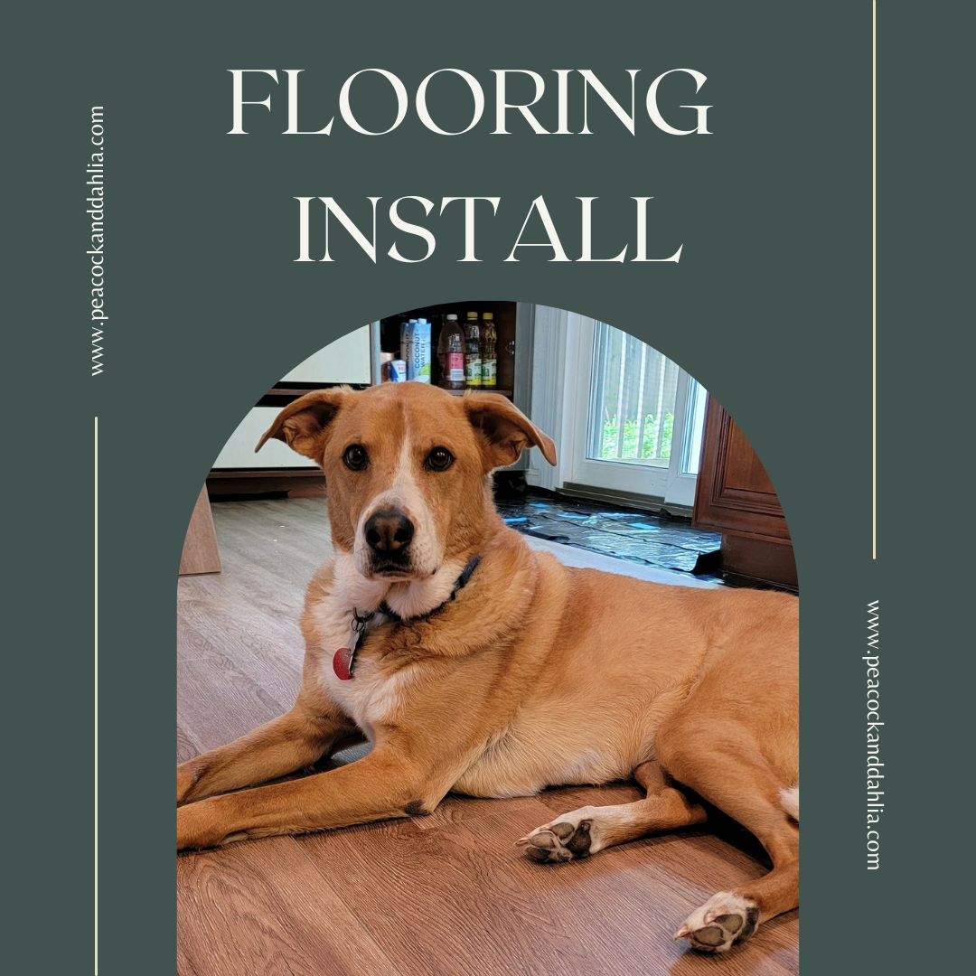 spring one room challenge: the flooring demo &amp; install