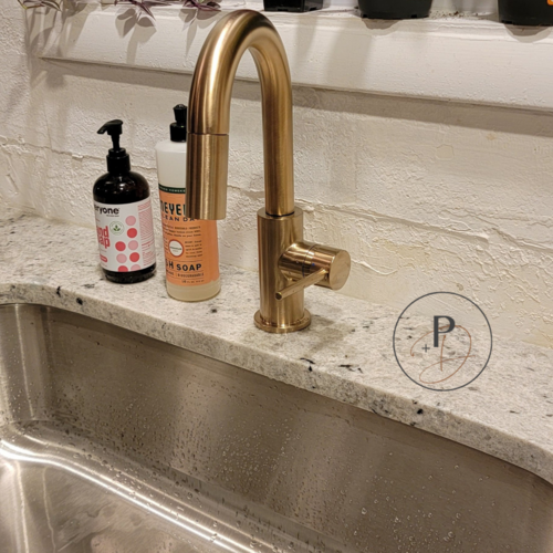 kitchen faucet install kitchen update