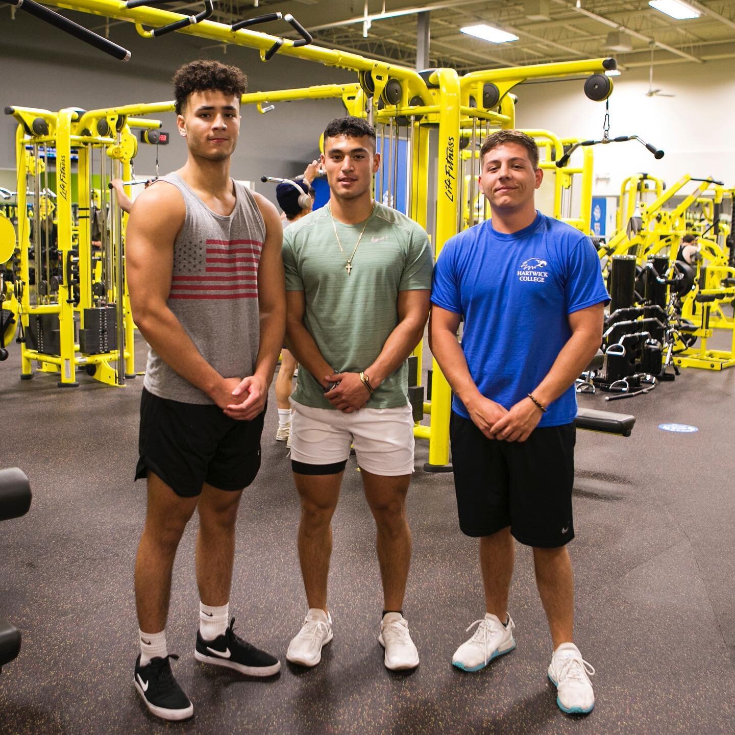 Our awesome members Conor @connorpaik, Vinny @vinny.maddz and Ian @ianmoralesss completing their strength training circuit! 💪💪💪

Refer a friend and get $10 on your prepaid account when they sign up! It&rsquo;s always more fun and motivation when y