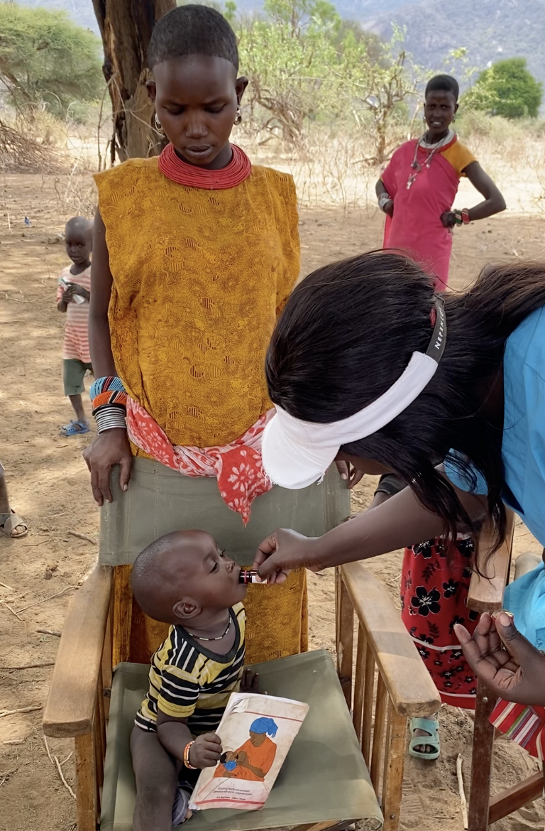Deworming and Vitamin A for all children in Namunyak
