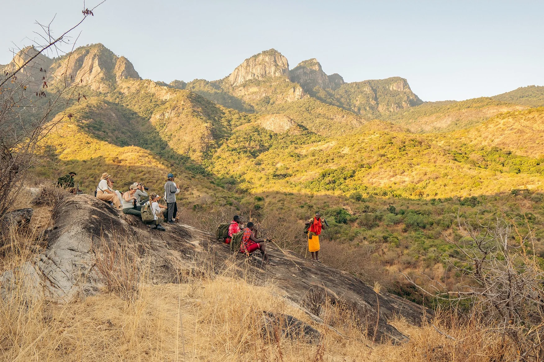 Hiking in the sacred Mathews Range