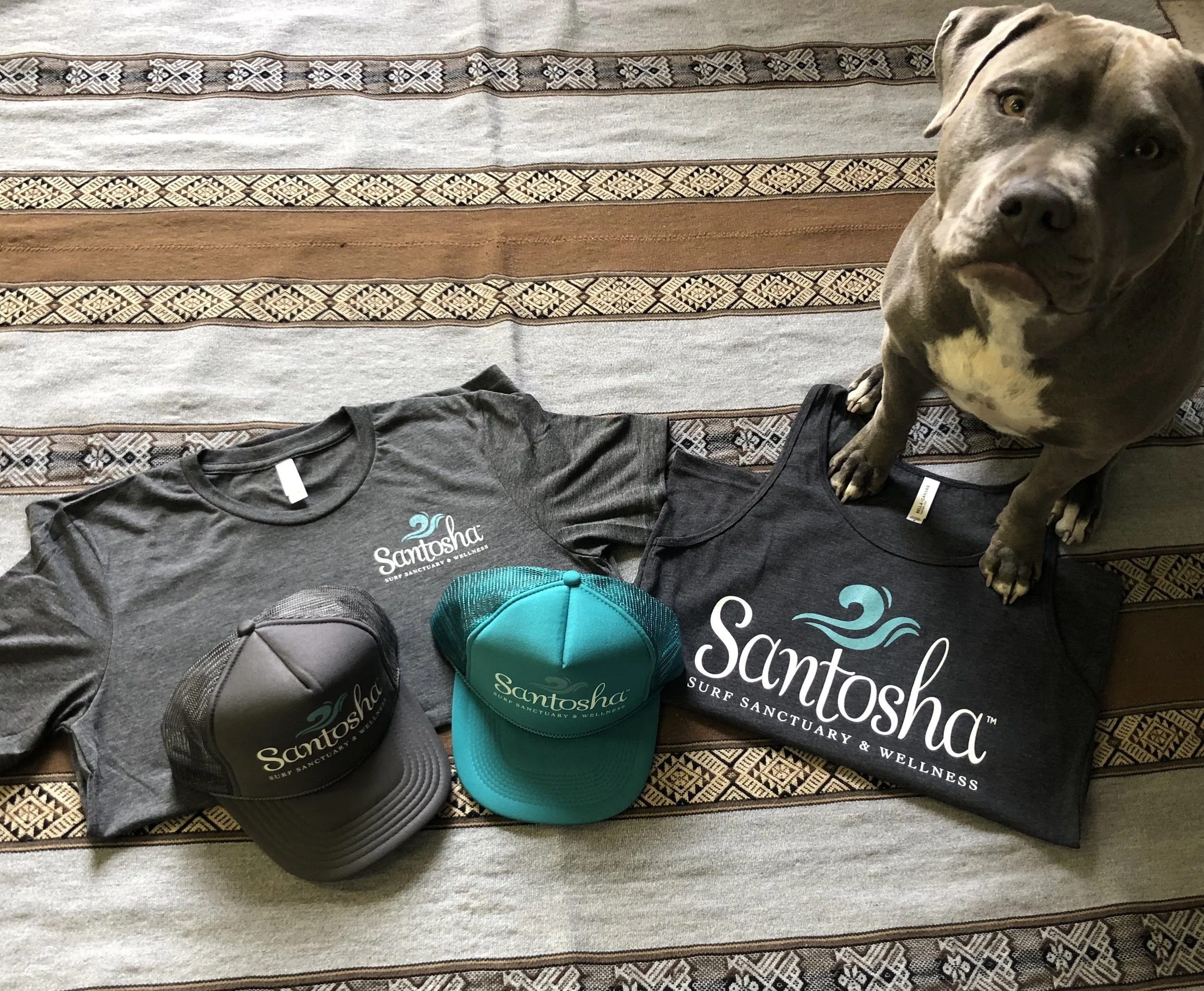 Uunisex Grey Tank with Logo  