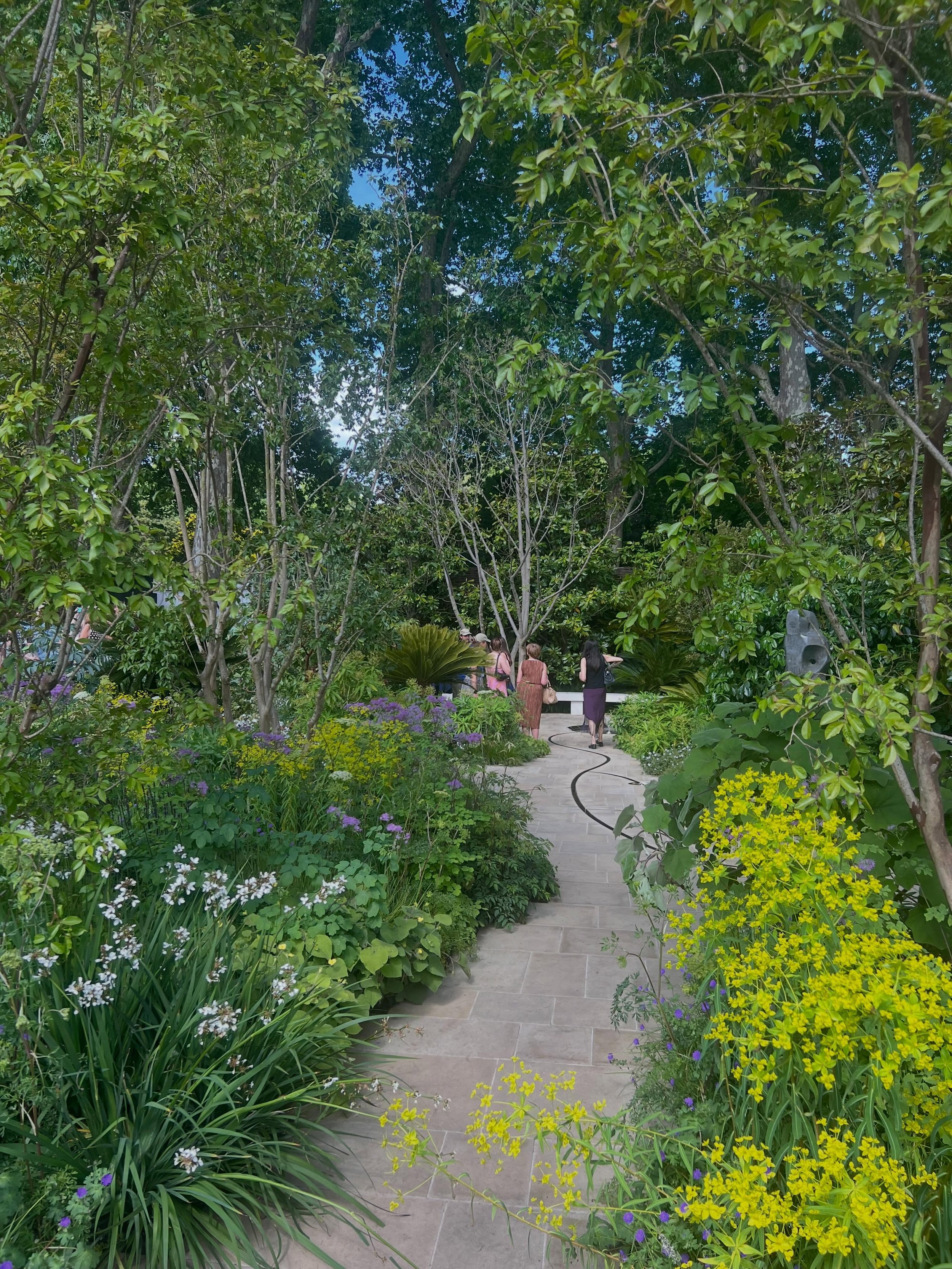 Some highlights from @rhschelsea yesterday.  Lovely to see such a range of different gardens and plants. Sublime planting by @tomstuartsmith @saraheberlelandscape and @careygardendesignstudio 

@jmc_garden_landscape_services couldn&rsquo;t resist the