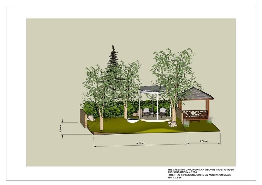 Behind the scenes&hellip;Some of my original drawings for the Sandringham Garden. Not long to go! 🤓🌸 

#gardendesign#rhssandringham#garden#drawing