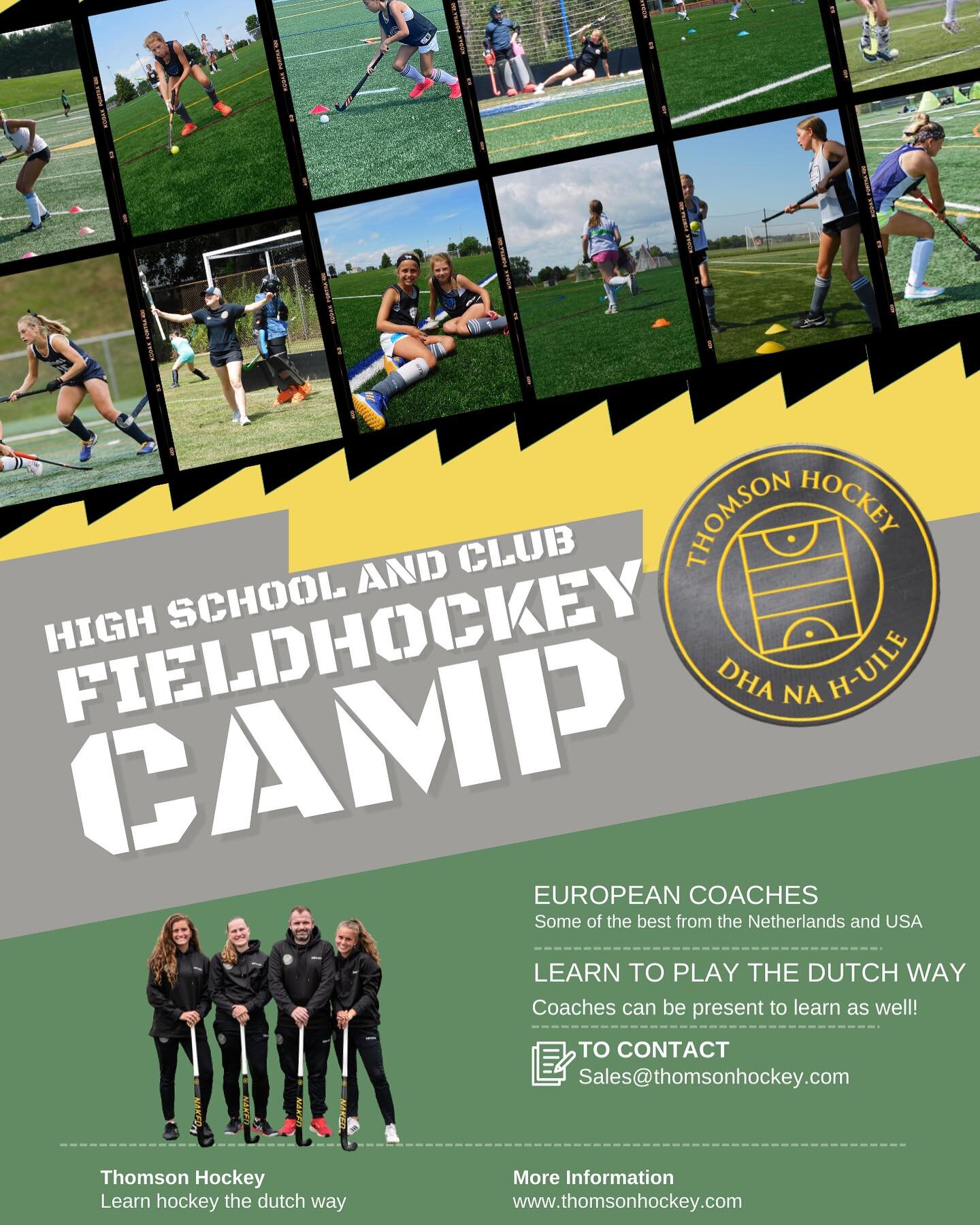 🚨 WHAT AN OPPORTUNITY 🚨 

Thomson hockey is back in the USA this summer to run private and open camps at various high schools and clubs, there is still
Space in the schedule for 2 more private camps. 

These private camps are exclusively for a club