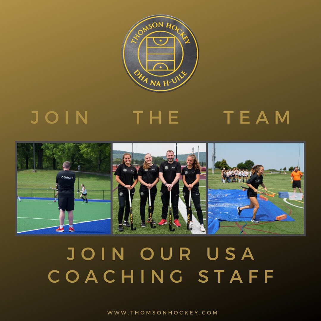 🚨 NEW VACANCY 🚨 

Thomson Hockey is currently seeking a dedicated and skilled Goalkeeper Coach to join our team for the summer camps in the USA. 

The ideal candidate should demonstrate exceptional initiative, ability to work independently and coll