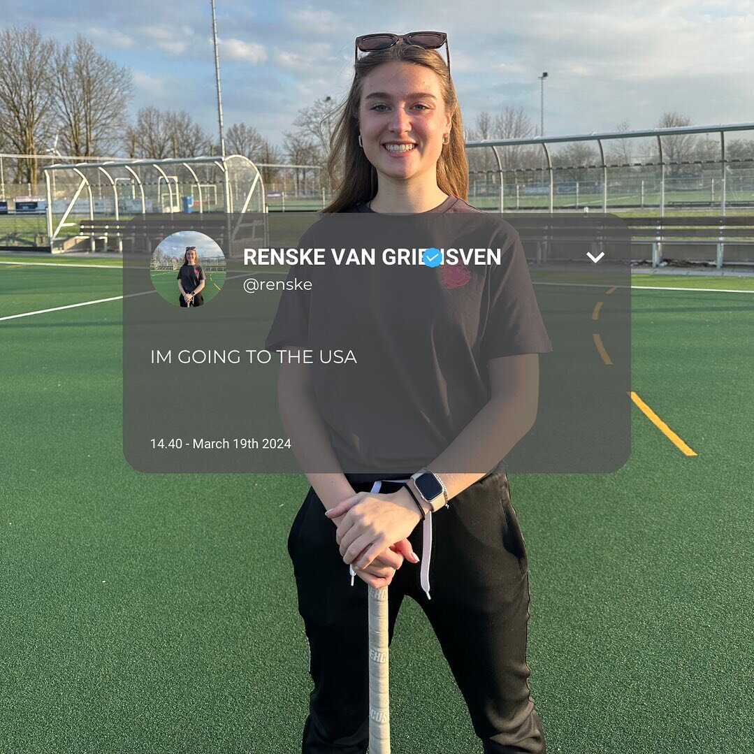 🚨 NEW COACH 🚨 

Hi everyone,

My name is Renske van Griensven, I play in the D1 team of HCG. My passion for field hockey started at the age of 10 and since then I can often be found on the field hockey field as a player.  All this time I spent at t