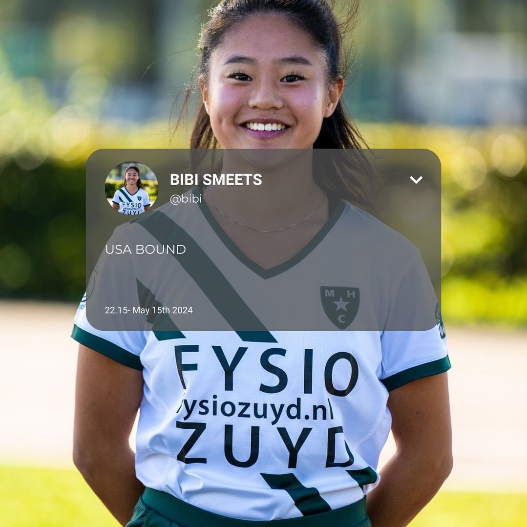 🚨 NEW COACH 🚨 

Hii everyone,

My name is Bibi Smeets and I&rsquo;m 21 years old. I&rsquo;m from the Netherlands and I have been playing field hockey since I was 10 years old. My previous clubs are: HV Meerssen, HC Scoop and NMHC Nijmegen. Currentl