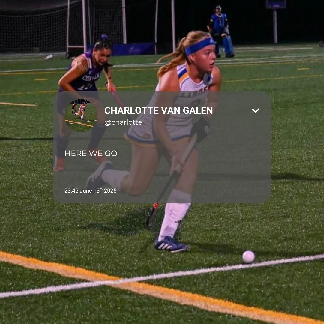 π¨ Coach Announcement! ππ³π±
We’re excited to welcome Charlotte to the team this summer!
Charlotte is a 20-year-old Dutch coach and player who brings a ton of experience and energy. She grew up playing at HC Naarden, where she also began coac