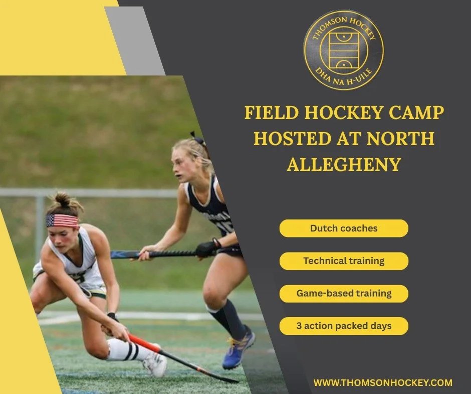 PA players &mdash; are you ready? 🏑💥
Thomson Hockey is bringing Dutch excellence to Pennsylvania this summer!
	&bull;	📅 [August 2nd 3rd 4th 2025]
	&bull;	📍 [Newman stadium PA 15090]
	&bull;	🏑 Technical Mastery + Tactical Smarts
	&bull;	🌎 Learn 