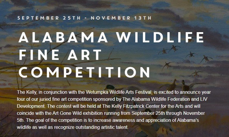 Alabama Wildlife Fine Art Competition