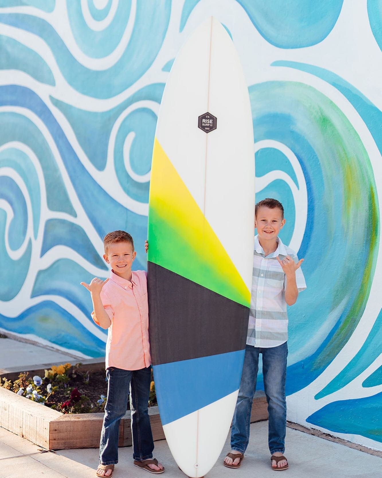 Take your kids surfing.