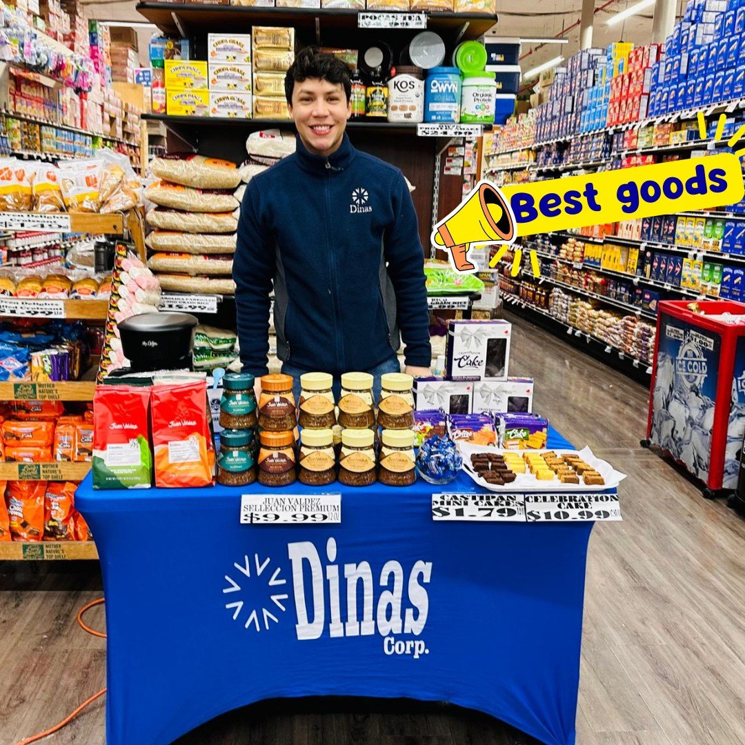 En Dinas, nos comprometemos con brindarte productos de la m&aacute;s alta calidad. Estamos aqu&iacute; para acompa&ntilde;arte y ayudarte a tomar las mejores decisiones al momento de hacer tus compras. 
#BestGoods #Dinas #JuanValdez #Castipan