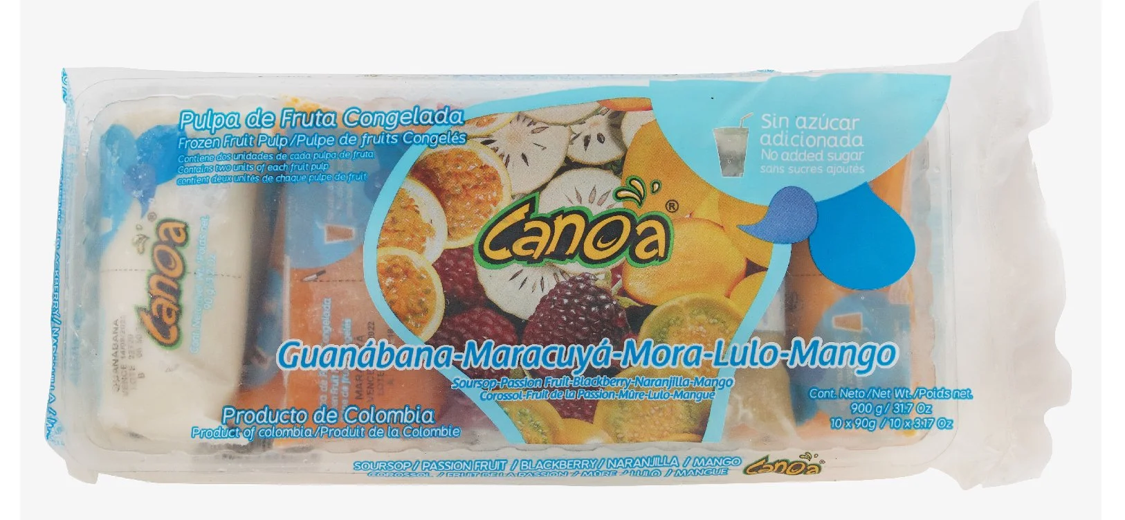 Canoa Frozen  Mixed Pulp