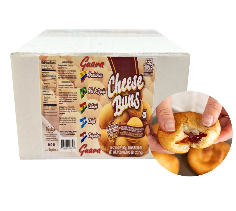 Cheese Buns with  Guava Small