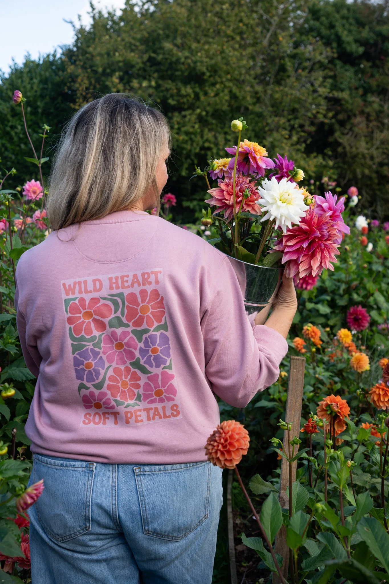 The Wild Heart Sweatshirt - Lilac