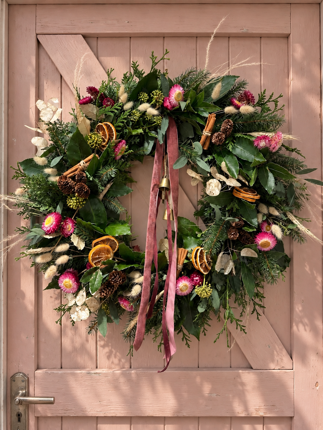 Dried Flower DIY Christmas Wreath Box - The Ophelia