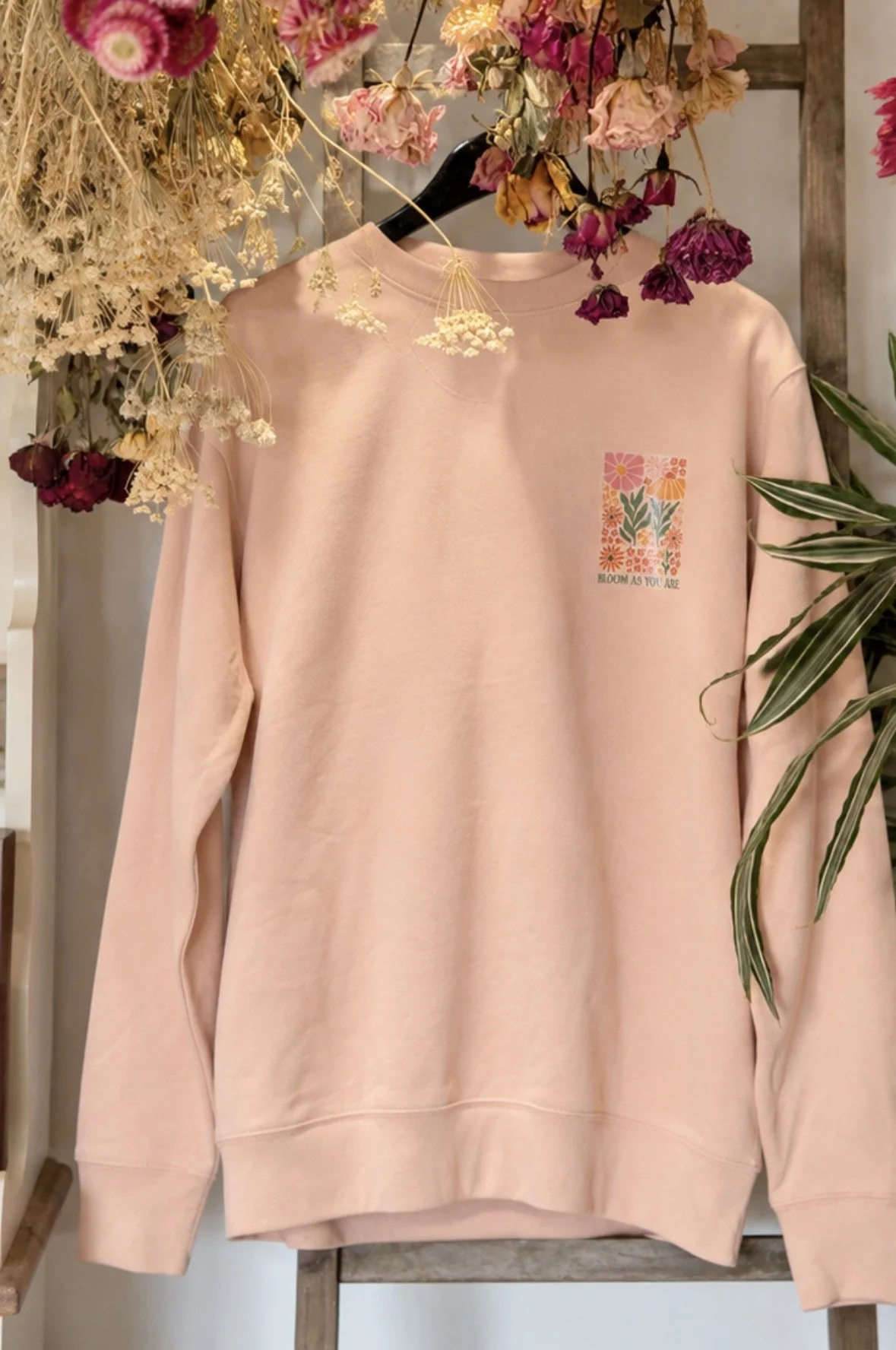 bloom as you are jumper