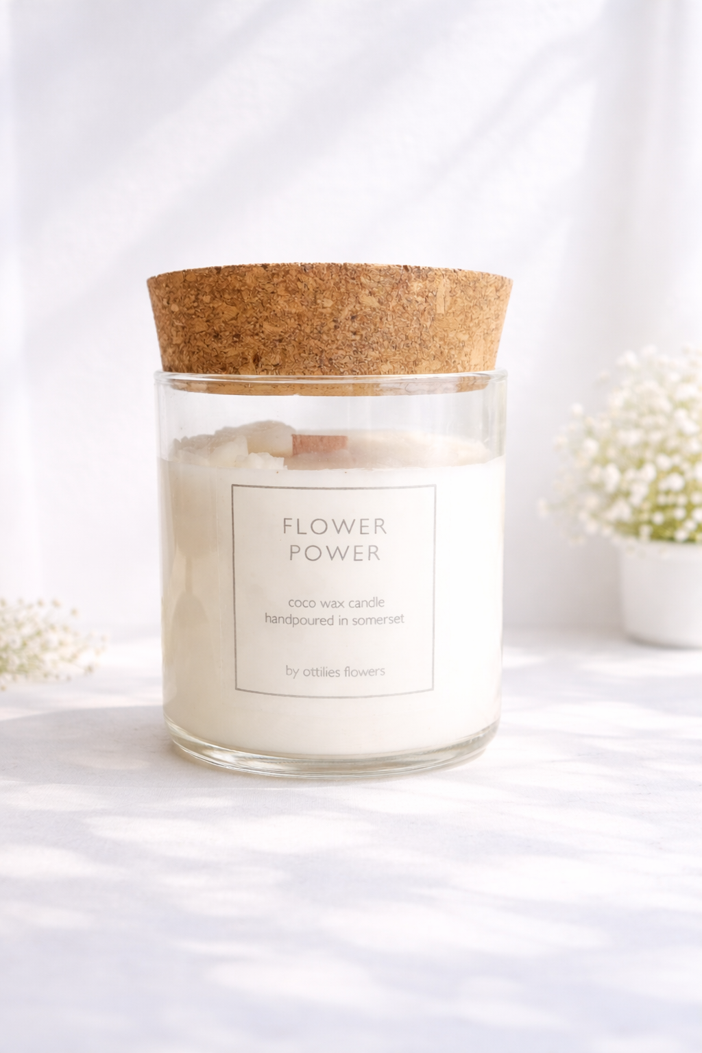 Flower Power Candle