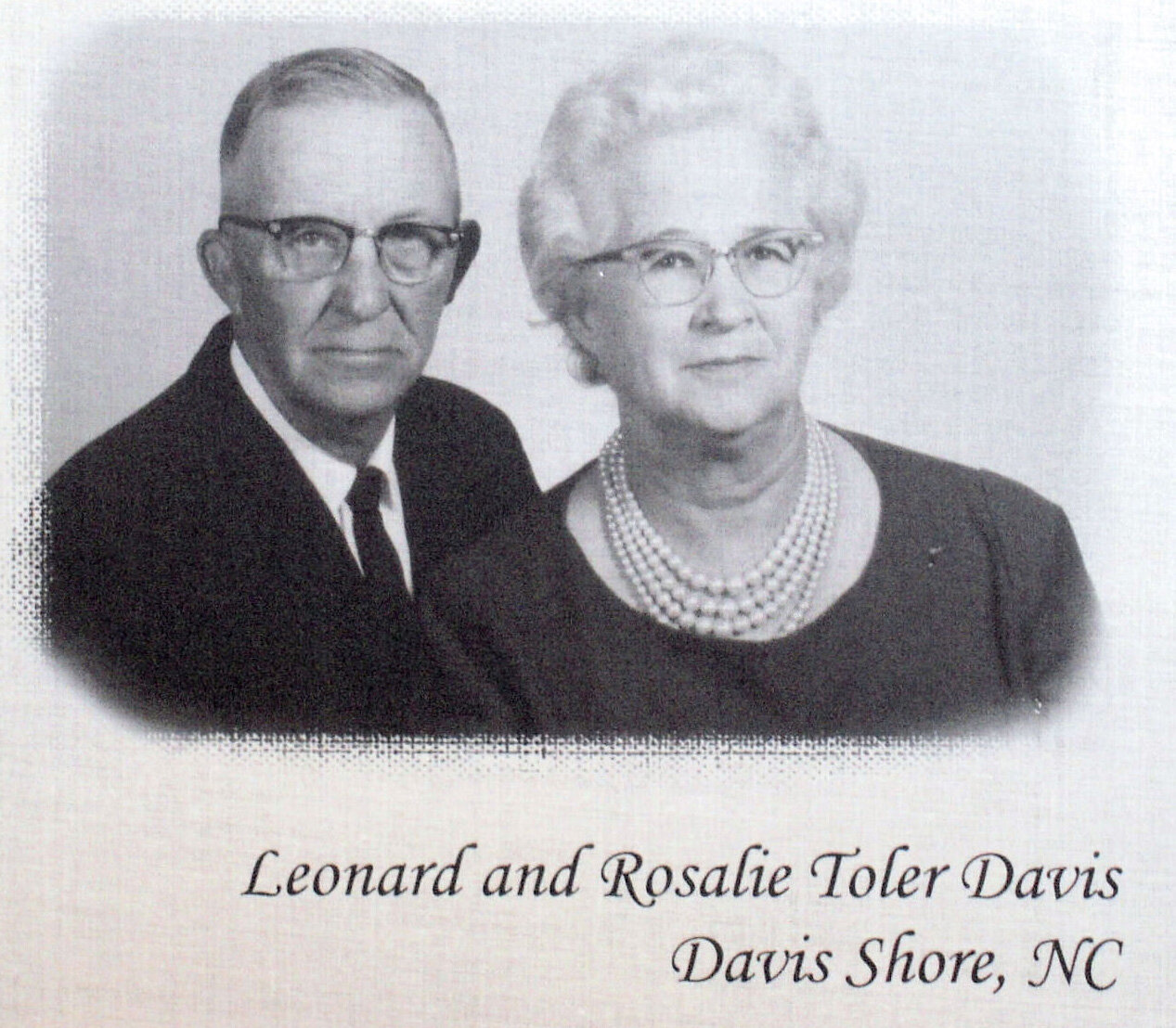 Leonard and Rosalie Davis