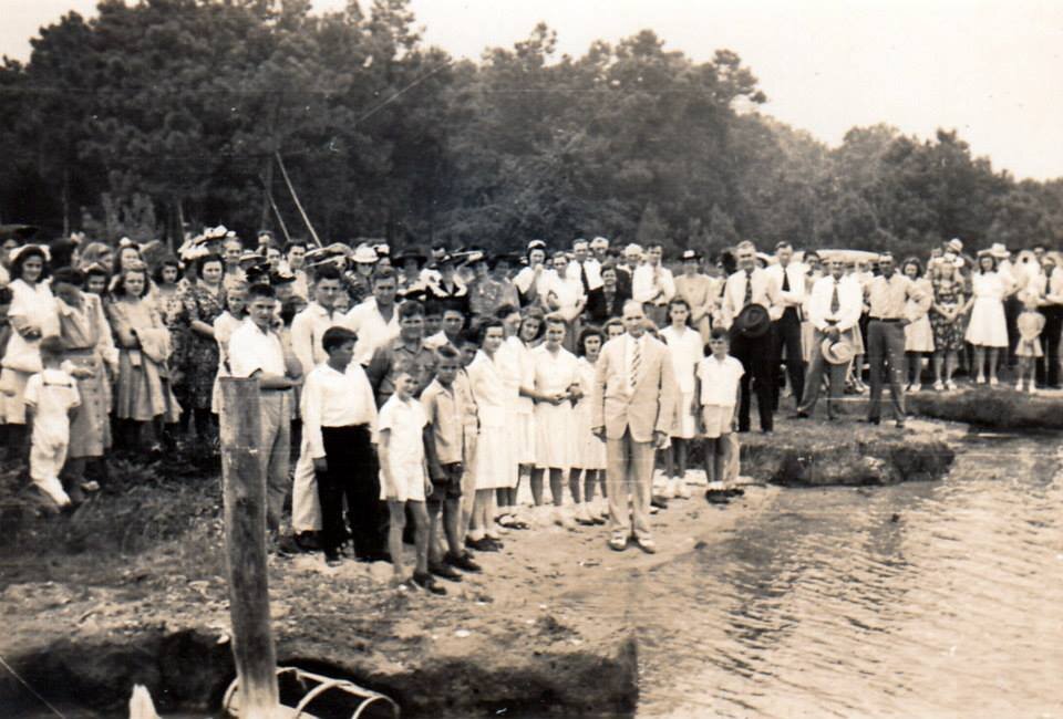 Davis Shore Baptizing