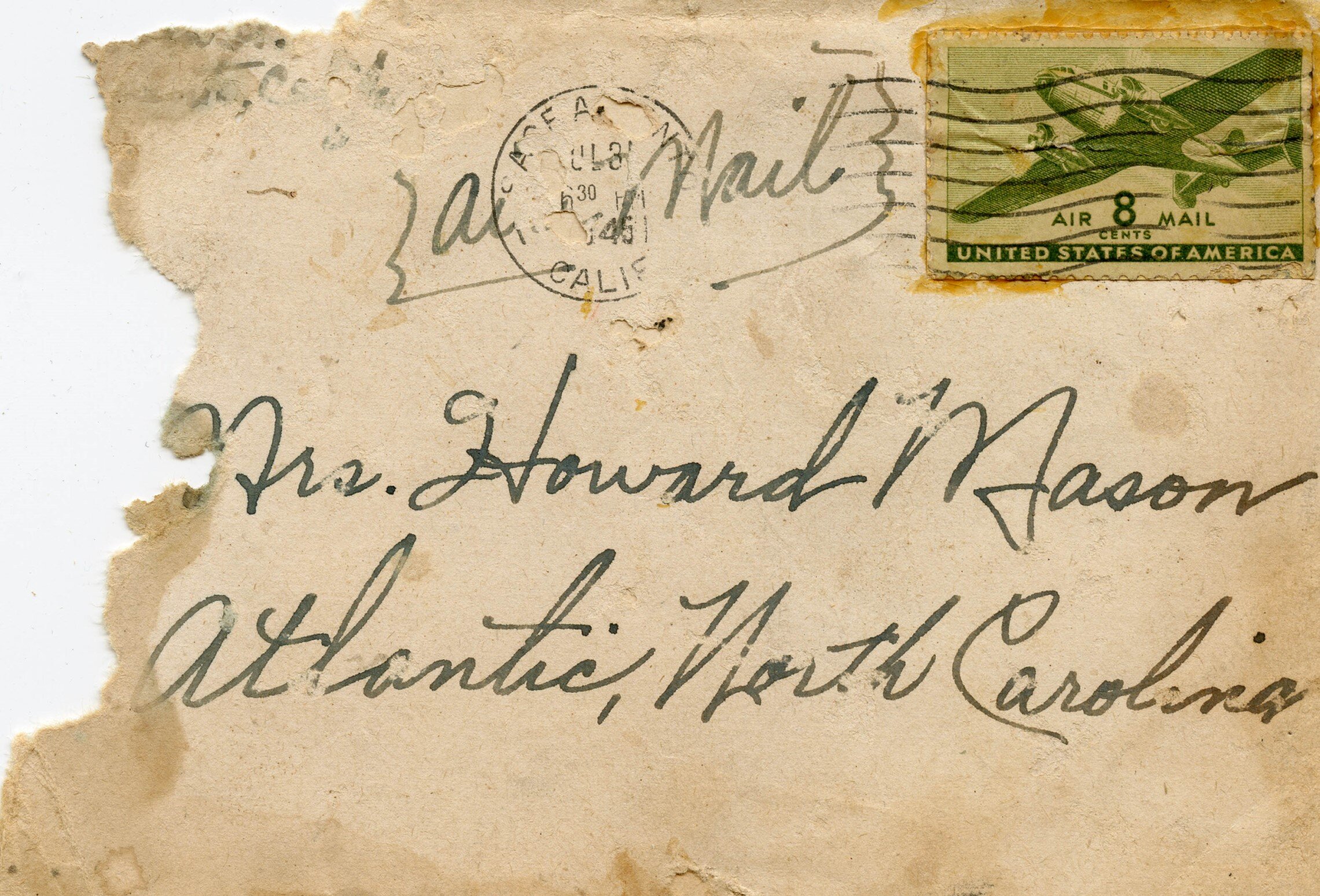 Howard Mason WWII letter to Sadie Mason Atlantic003.jpg